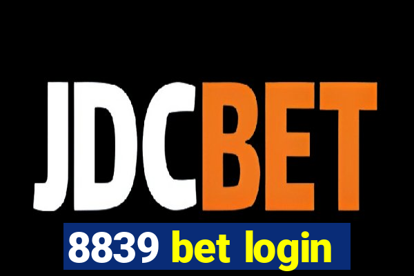 8839 bet login